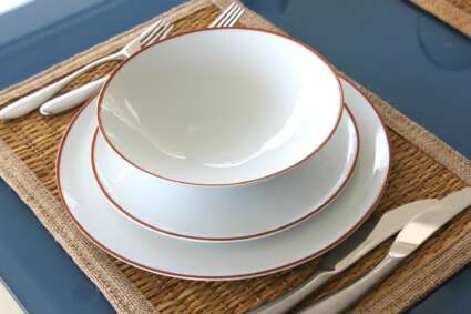Table set Élan de pinceau
