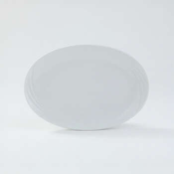Oval Plate – Volute – 28 cm