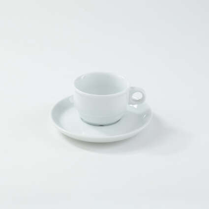 Coffee Cup & Saucer – Volute – 08 cl