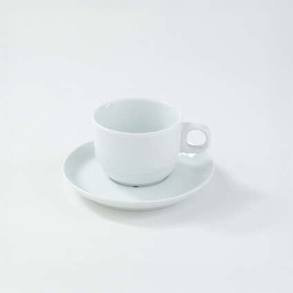 Coffee Cup & Saucer - Volute - 18 cl